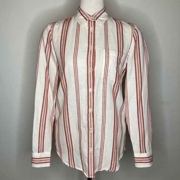 Banana Republic stripped button down - XSM - Picture 1 of 6